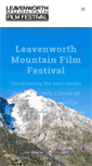 Mobile Screenshot of leavenworthfilmfestival.org