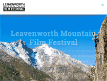 Tablet Screenshot of leavenworthfilmfestival.org